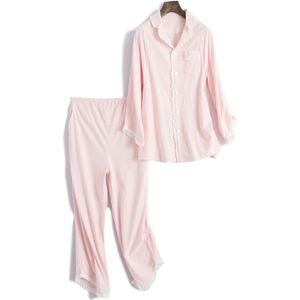 2 Stuks Set Moederschap Verpleging Pyjama Set Pregancy Nachtkleding Lounge Vrouwen Moederschap Kleding Borstvoeding Pyjama Set Lange Mouw