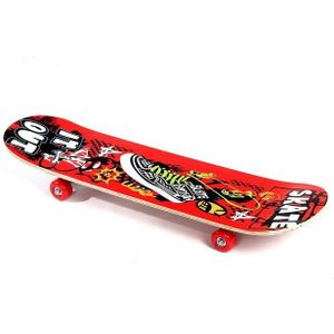 22 Inch Vier-Wiel Mini Longboard Pastel Kleur Skateboard Board Met Led Knipperende Wielen Retro Skateboard