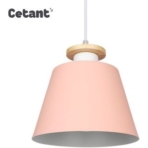 Cetant Led Eetkamer Kroonluchter Opknoping Lamp Moderne Nordic Keuken Woonkamer Houten Slaapkamer Lamp Naast E27 Lamp 90V-220V