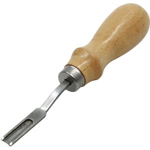 Diy Handgemaakte Franse Stijl Leathercraft Leather Edge Beveler Leer Snijden Skiving Trimmen Lederen Craft Tool
