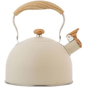 2.5L Thee Pot Whistling Theeketel Food Grade Rvs Hittebestendig Handvat Geschikt Voor Alle Soorten Van Kachels theepotten