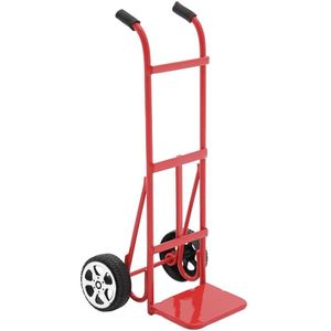 Odoria 1:12 Miniatuur Metalen Hand Truck Voor Outdoor Fairy Patio Tuin Poppenhuis Accessoires Poppenhuis Decoratie