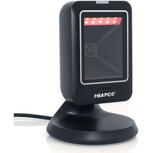 2D Barcode Scanner Usb Alle-Ronde Desktop Automatische Sensing Data Matrix Reader Supermarkt Barcode Reader 1D 2D Qr Code