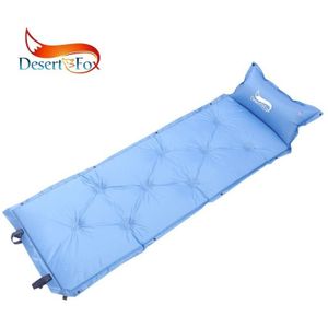 Desert & Vos 1 Pc Zelfopblazende Slapen Pads Met Opblaasbaar Kussen, comfortabele Tent Luchtbed Backpacken Voor Kamperen, Wandelen