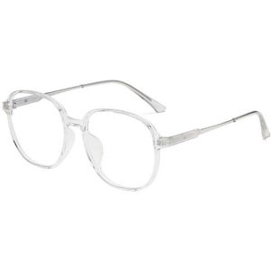 Mode Alle-Match Plastic Glazen Frame Full Rim Eyewear Unisex Bijziendheid Bril Met Lente Scharnieren Anti Blauw ray
