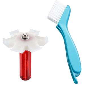 Schoonmaken Airconditioner Fin Reparatie Tool Coil Kam Een/C Hvac Condensor Radiator Universele Radiator Vouwen Borstel Schoonmaak Tool