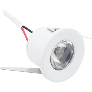 Mini LED Downlight Kleine Inbouwspot 1.5 w LED Lamp voor Kast, Kast, Thuis Plafond Licht, showroom Transformator inbegrepen