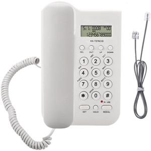 Hotel Telefoon Thuis Bedrade Desktop Muur Telefoon Kantoor Vaste Telefoon Thuis Telefoon Zwart Wit Telefono Fijo Para Casa