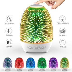 SWUKO 2 In 1 3D Nachtlampje Bluetooth Speaker Bedlampje Touch Control Multi Gekleurde Party LED Mood Light idee