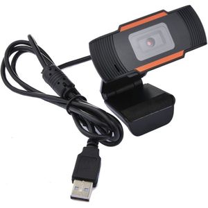Webcam 720P Computer Draaibaar 2.0 Hd Usb Pc Laptop Camera Video Recording Ingebouwde Microfoon Aandrijving Webcam