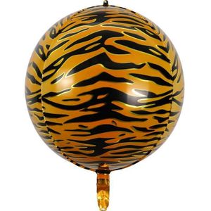20Pcs Safari Animal Print Folie Ballon 22 Inch Wilde 4D Ronde Helium Ballon Jungle Zoo Thema Baby Shower Verjaardag decor