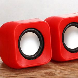 Mini Computer Speaker Usb Bedrade Luidspreker 3D Stereo Sound Surround Luidspreker Kleurrijke Subwoofer Voor Pc Laptop Notebook