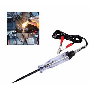 1 Stks 6 V 12 V 24 V DC Auto Vrachtwagen Voltage Circuit Tester Auto Test VoltMet Lange Probe Pen Gloeilamp Elektrische Draad Circuit Tester