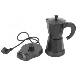 300 Ml Elektrische Espresso Moka Pot Koffie Percolators Italiaanse Mokka Koffie Maker 220V Kookplaat Filter Percolator Koffiekan