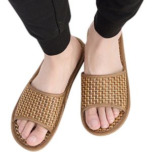 30 # Schoenen Vrouw Vrouwen Mens Unisex Zomer Koppels Cane Huishoudelijke Slippers Indoor Schoenen Chanclas Mujer Туфли