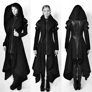 XXXXXL XXXXL Vrouwen vintage Steampunk Victoriaanse Gothic Jas Kant Trim Bandage Middeleeuwse jas