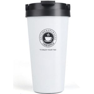 Dubbele Muur Roestvrij Staal Thermosflessen 500ml Thermo Cup Koffie Thee Melk Mok Thermol Fles Thermocup thermosflessen