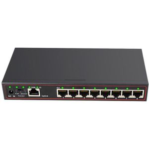 9 Poort Switch Gigabit Switch Netwerk Ethernet Switches 100/1000Mbps Eu Plug
