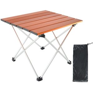 Vilead 2 Size Aluminium Vouwen Camping Tafel Voor Picknick Vissen Hkingking Reizen Draagbare Outdoor Opvouwbare Camping Desk