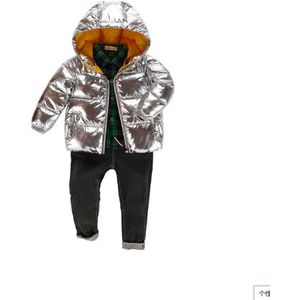 Winter Jas Kinderen Baby Jongens Meisjes Herfst Down Katoen Jassen Warme Jassen Kinderen Snowsuit Bovenkleding Jaar Kapmantel