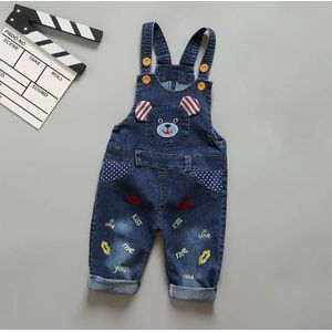 Ienens Baby Peuter Jongen Lange Broek Denim Overalls Tuinbroek Kind Kids Jongens Jeans Jumpsuit Kleding Kleding Outfits Broek