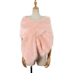 Vrouwen Deluxe Faux Fur Sjaal Vintage Schouder Wrap Stole Warme Sjaal Voor Avondjurk 1920 S Flapper Cover Up winter Cape