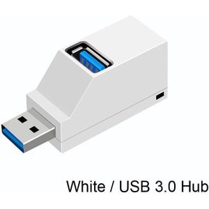 Usb 3.0 /2.0 Hub Adapter Extender Mini Splitter 3 Poorten High Speed U Disk Reader Voor Pc Laptop Macbook mobiele Telefoon Accessoires