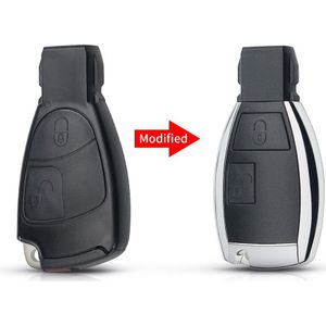 Keyyou Auto Key Shell Voor Mercedes Benz B C E Ml Clk Cl Gewijzigd Vervanging Smart Auto Sleutel Shell 3 Knoppen