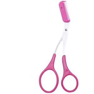 Wenkbrauw Trimmer Schaar Met Kam Remover Makeup Tools Ontharing Grooming Vormgeven Scheerapparaat Trimmer Wimper Hair Clips