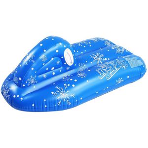 Koude Bestendig Slee Met Handvat Grappige Opblaasbare Pvc Volwassenen Childern Snowboard Winter Sneeuw Buis Outdoor Skiën Anti Scratch