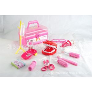 Kinderen Arts Verpleegkundige Orale Little Tandarts Speelhuis Speelgoed Set Model Echometer Arts Set Koffer