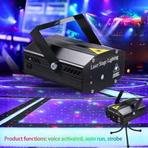 Dj Disco Light Stage Strobe Projector Licht Voice Activated Met Afstandsbediening Home Bar Ktv Party Verlichting Met Statief