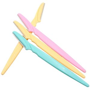 1Pc Wenkbrauw Trimmer Vrouwen Make Facial Tool Wenkbrauw Lip Razor Trimmer Reinigen Blade Scheerapparaat Mes Beauty Tool