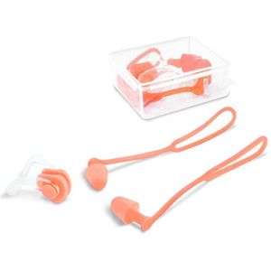 Zwemmen Oordopjes Waterdicht Neus Clip Voorkomen Water Ruisonderdrukking Bescherming Oor Plug Zachte Siliconen Zwemmen Duik Benodigdheden