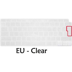 EU Zachte Spaanse Cover voor Macbook Air 13 A2179/Air M1 Chip A2337 EU Spaanse Regenboog Silicon toetsenbord Cover Skin