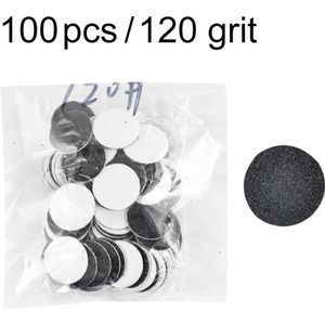 Vervangbare Schuurpapier Pedicure Bestanden 80/100/180 En Lager 100Pcs Verwijderen Cuticle Pedicure Tool Alle Voor Elektrische Voet Puntenslijper
