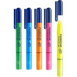 Staedtler 264Textsurfer Gel Markeerstift Inkjet-Veilig Twist-Action Lijn Breedte 3 Mm-Pack Van 10