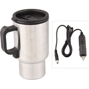 Toyl 12V Roestvrij Stee Auto Thermo Cup Elektrische Kachel Voor Koffie Thee Mok Thermol Fles Thermocup 450Ml