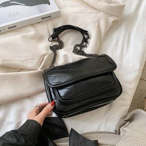 Kleine Pu Lederen Handtassen Voor Vrouwen Winter Neiging Branded Schouder Handtassen Vrouwelijke Reizen Dame Mode Handtas