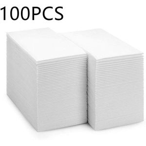 100 Stuks Wegwerp Papieren Tissue Enkele Laag Stof-Gratis Servet Papier 30X43 Cm Voor Restaurant Home Hotel tissue Papier