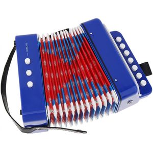 Mini Kids Accordeon 7 Sleutel 2 Bass Educatief Kinderen Beginner Muziek Instrument Met Blauw Roze Witte Kleuren Optionele