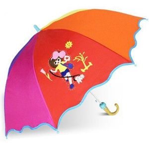 8K automatische parasol kinderen cartoon paraplu creatieve schattige winddicht paraplu paraplu cadeau