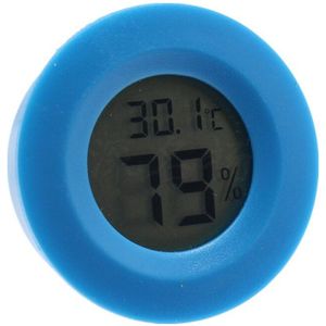 1Pc Mini Digitale Thermometer Indoor Ronde Thermometer Hygrometer Lcd Keuken Vriezer Huisdier Auto Tester Temperatuur Sensor