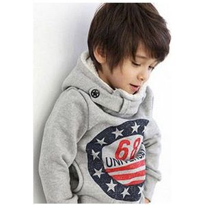 Kinderen Hoodies Dikke Stijl 68 Afdrukken Bovenkleding Kids Jas Kleding Kinderkleding Maat 110-140 In Voorraad