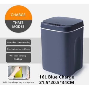 Youpin Smart Inductie Prullenbak Automatische Vuilnisbak Emmer Badkamer Voor Keuken Elektrische Type Touch Prullenbak Papiermand