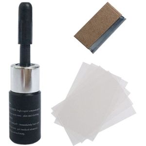 Auto Vensterglas Reparatie Hars Curing Lijm Voorruit Reparatie Kit Diy Venster Reparatie Tools Glas Kras Crack Herstellen Auto Styling