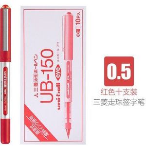 10 stks/partij Japan UNI UB-150 gel pen boxed rechte vloeistof student uni-ball eye micro pen handtekening balpen UB150