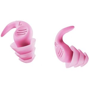 Flexibele 1 Paar Praktische Siliconen Ruisonderdrukking Oordopjes Lichtgewicht Oordopjes Geluid Blokkeren Voor Werken