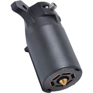 Auto 7 Pin Trailer Bedrading Adapter Connector Adapter Plug Caravans Trailer Semitrailers Adapter Connector Voertuig Rv Trailer