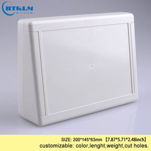 Plastic Elektrische Doos Diy Instrument Case Abs Junction Box Plastic Doos Voor Elektronische Project Custom Desktop Box 200*145*63 Mm